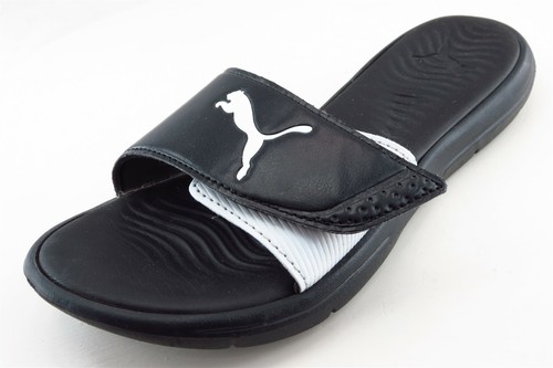 Scarpe da donna PUMA Slides nere sintetiche taglia 6 medie