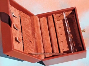 Caja de joyería de cuero sintético, bolso de viaje ¡ENVÍO GRATUITO! - Imagen 1 de 11