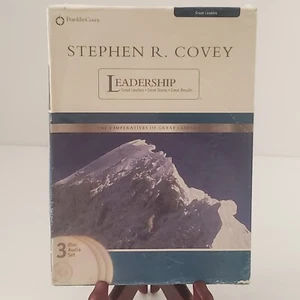 Leadership The 4 Imperatives of Great Leaders By Steven R Covey CD 2007 New - Foto 1 di 6
