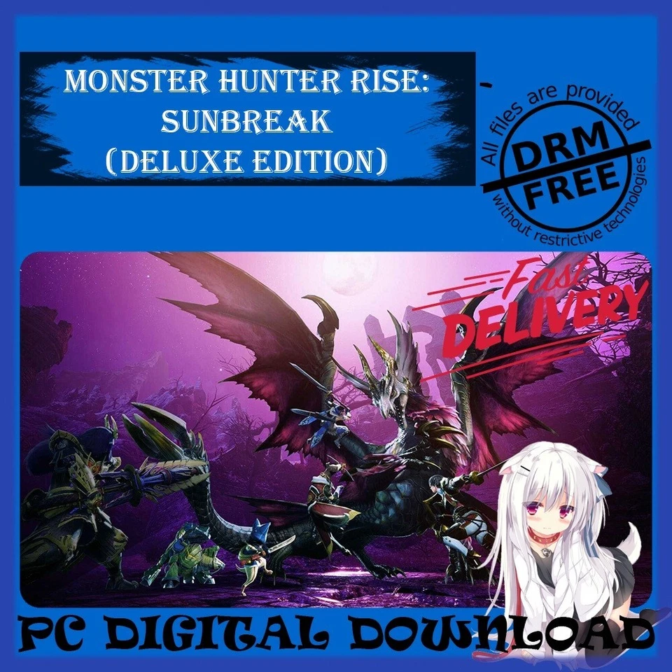 Monster Hunter Rise: Sunbreak (Deluxe Edition) [PC DIGITAL DOWNLOAD] [OFFLINE] - Image 1 of 4