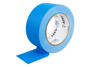 Blue Pro Gaff White Self Adhesive Cloth Tape 48mm x 23m Framing Photos Canvas - Picture 1 of 4