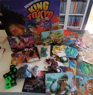 KING OF TOKYO LA FURIA DEI MOSTRI RICHARD GARFIELD GIOCO SCATOLA DA TAVOLO M - Immagine 1 di 4