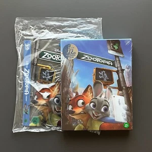 ZOOTOPIA 3D+2D STEELBOOK LENTICULAR FULL SLIP KIMCHIDVD - Imagen 1 de 3