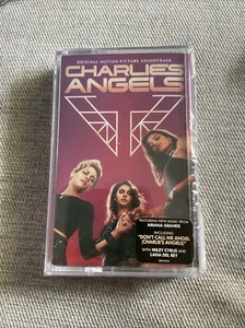 Charlies Angels Soundtrack Cassette Tape New Ariana Grande Miley Cyrus Lana Del - Picture 1 of 6