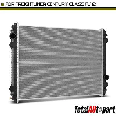 铝制散热器适用于 Freightliner Columbia 00-11 FLD112 纯银卡车 A9500 — 第 1/4 张图片