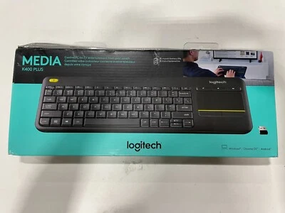 Logitech - K400 Plus TKL Wireless Membrane Keyboard - Image 1 of 2