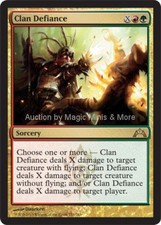 Gatecrash ~ CLAN DEFIANCE rare Magic the Gathering card