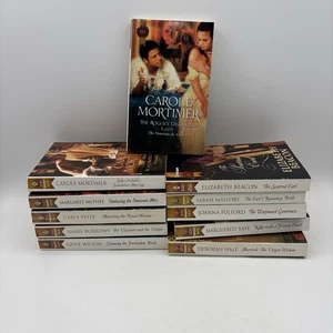 Historical Romance Novels Lot Of 11 Books Historical Regency Novels - Picture 1 of 7