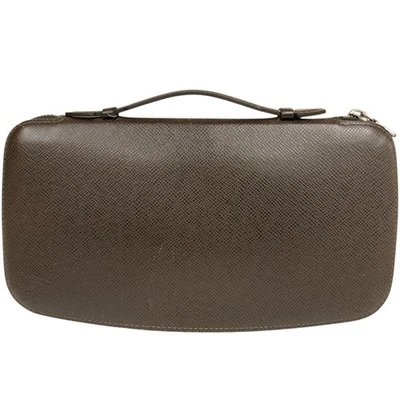 Auth Louis Vuitton Organizer Atholl Travel Case Taiga Wallet M30658 MI3057 - Image 1 of 4