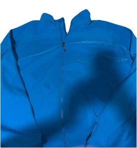 Patagonia Men's Adze Hybrid Jacket Blue Size XXL Soft Shell Polar Tec Coat - Picture 1 of 7