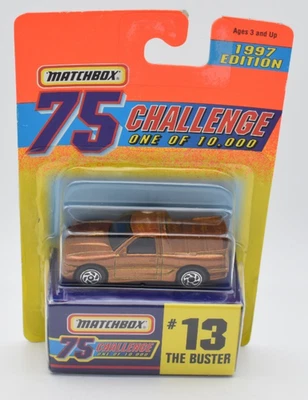 Matchbox Superfast The Buster Pickup Gold Challenge 1997. #13 - Immagine 1 di 2