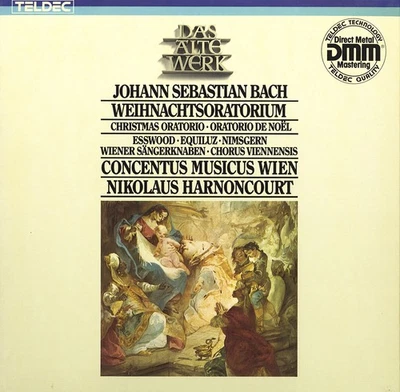3LP BACH Christmas Oratorio WIENER SANGERKNABEN ESSWOOD EQUILUZ HARNONCOURT DMM - Image 1 of 3