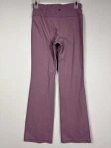 ATHLETA GIRL High Rise Chit Chat Flare Pants XXL /16 Mauve Pink - Picture 1 of 4