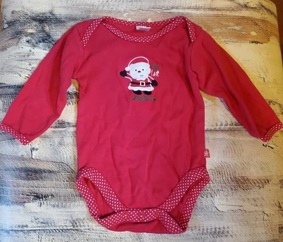 Body de Navidad rojo Babygear conjunto para unisex 6-9 meses 100 % algodón Foto 1 de 4