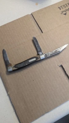 Schrade USA 80T Old Timer 3 Blade Pocket Knife Read Used - Image 1 of 4