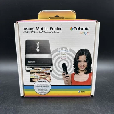 Polaroid CZA-20011B PoGo Instant Mobile Thermal Printer SEALED - Image 1 of 4