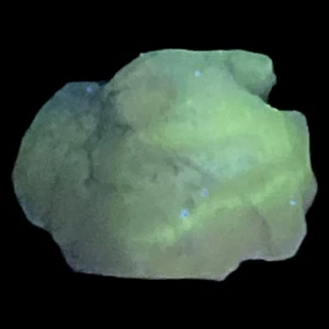 Custard Layered Art Glass Cullet Glowing Manganese Slag Glass #5GM105 - Picture 1 of 8
