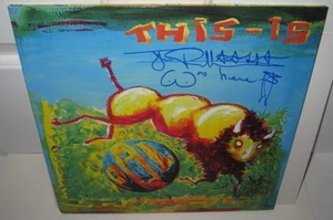 JOHNNY ROTTEN LYDON SIGNED THIS IS PIL ALBUM VINYL SEX PISTOLS PIL AUTOGRAPH - Picture 1 of 6