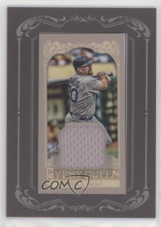 2012 Topps Gypsy Queen Framed Mini Relic Kevin Youkilis #GQMR-KY - Image 1 of 2