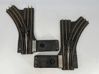 Lionel #022 O Gauge Lot of (2) Switch Track Left/Right Fair Condition - Image 1 of 4