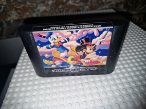 Mickey Donald Duck Starring Illusion Sega Mega Drive Game Cartridge OnlyPAL - Picture 1 of 1