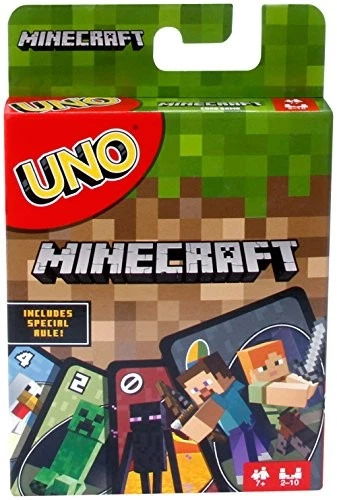 UNO Minecraft Card Game - Image 1 of 1