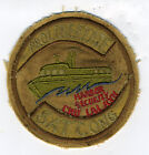 1960S Vietnam Harbor Security Patch With Boat Proliberate Sat Cong