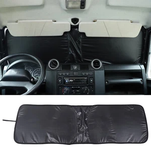 Front Windshield Window UV Block Sunshade For Land Rover Defender 90 110 2004-19 - Foto 1 di 21