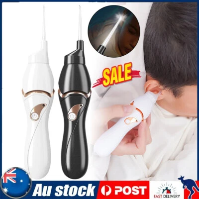 Ear Vacuum Wax Removing Cleaner Painless Electric Cleaning Removal Tool VN - image 1 of 4