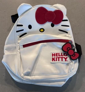 Cute Hello Kitty Signature Backpack light waterproof White - Picture 1 of 2