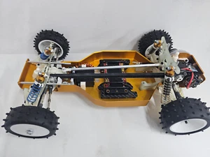 Factory Works Aluminum chassis brace set for Team Associated VTG RC10 4WD - Picture 1 of 4