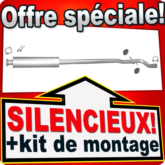 Silencieux Intermédiaire pour VOLVO S60 I dés 11.00 140PS et 170PS  - Photo 1/1