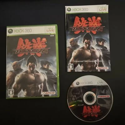 Tekken 6 - Microsoft XBOX 360 NTSC-J JAPAN NAMCO Game with Manual - Image 1 of 4