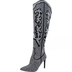 INC Boots Womens 5.5 M Iresa 4 Embellished Thigh High Over-The-Knee NIB - Picture 1 of 1