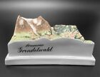 Porcelain Topographic Model of Grindelwald Souvenir Eiger North Face
