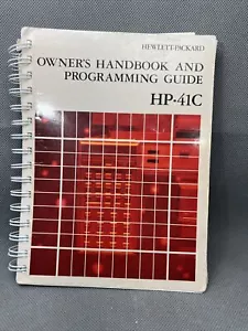 Manual del propietario y guía de programación HP-41C, Rev C, marzo de 1980 - Imagen 1 de 3