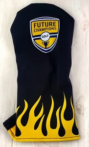 Cubierta de club de golf TOUGH AS STEEL - Future Champions - Equipo de golf - Negra con llamas - Imagen 1 de 3