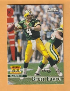 Brett Favre Green Bay Packers 1999 Sports Illustrated #82 Salón de la fama Horno Mississippi - Imagen 1 de 2