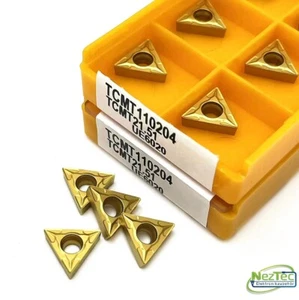 HM Wendeschneidplatten TiN 10 Stück TCMT110204 / TCMT16T308 - Bild 1 von 2