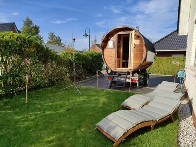 Gutschein für mobile Sauna / Fasssauna in Heide / Dithmarschen - Bild 1 von 4