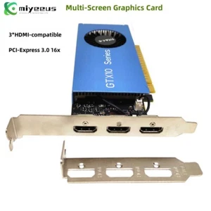 GTX10 Series GTX1050TI D5 4G HDMI-compatible Graphics Card Half Height - Picture 1 of 2