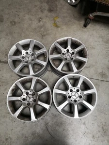 4 Cerchi Lega MERCEDES C Class W203 16" 7Jx16H2 ET31,A2034013002, 1227 RONAL - Imagen 1 de 7