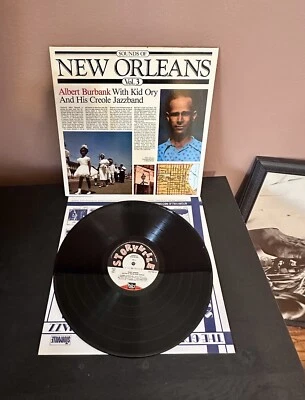 Albert Burbank - Sounds Of New Orleans Vol. 3 Storyville SLP 6010  (gatefold) - Image 1 of 4