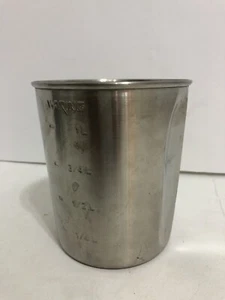 Waring Pro Juice Extractor Steel Measuring Cup Replacement Part JEX328C - Picture 1 of 4