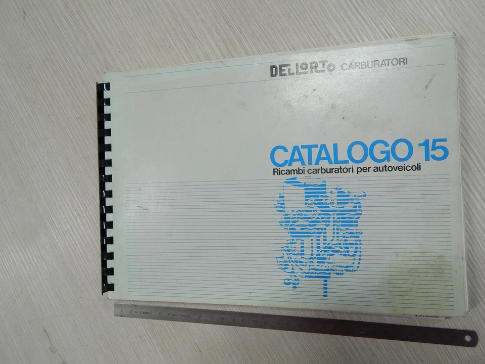 CATALOGO DELL'ORTO N15 1984 GTA FACETTI GT TURBODELTA 595 SS FULVIA HF LOTUS ETC - Immagine 1 di 4