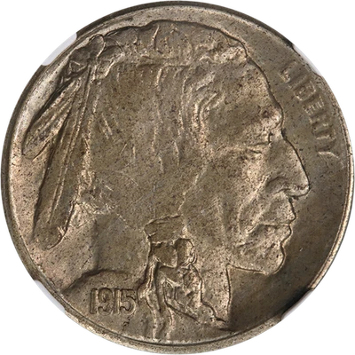 1915-S Buffalo Nickel NGC MS62 Decent Eye Appeal Nice Strike - Image 1 of 4