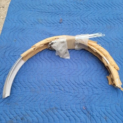 VINTAGE 20" BICYCLE FENDERS ALUMINUM FRONT AND REAR NOS Folding Bike Lightweight - Image 1 of 4