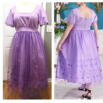 Vestido Formal Her Universe Talla Grande 0 Kate Sharma Bridgerton Midi Cóctel Fiesta Foto 1 de 4