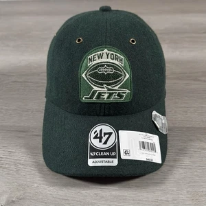 47 Brand x Stoney Clover Lane New York Jets Clean Up Mütze grün Wolle verstellbar - Bild 1 von 13