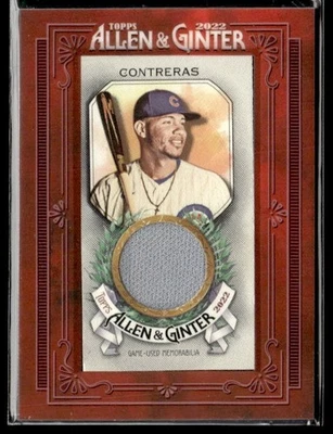 L51,573 - 2022 Topps Allen and Ginter Mini Framed Relic #MFRWC Willson Contreras - Image 1 of 2